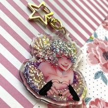 Load image into Gallery viewer, Heart Shooter | Holo Acrylic Keychain
