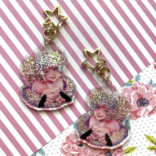 Load image into Gallery viewer, Heart Shooter | Holo Acrylic Keychain