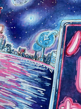 Load image into Gallery viewer, Easygoing Rider | Mixed Media Original
