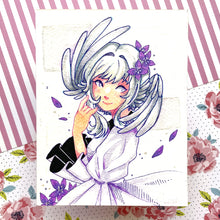 Load image into Gallery viewer, The Ace - Ace / Demi | Original Mixed Media Card
