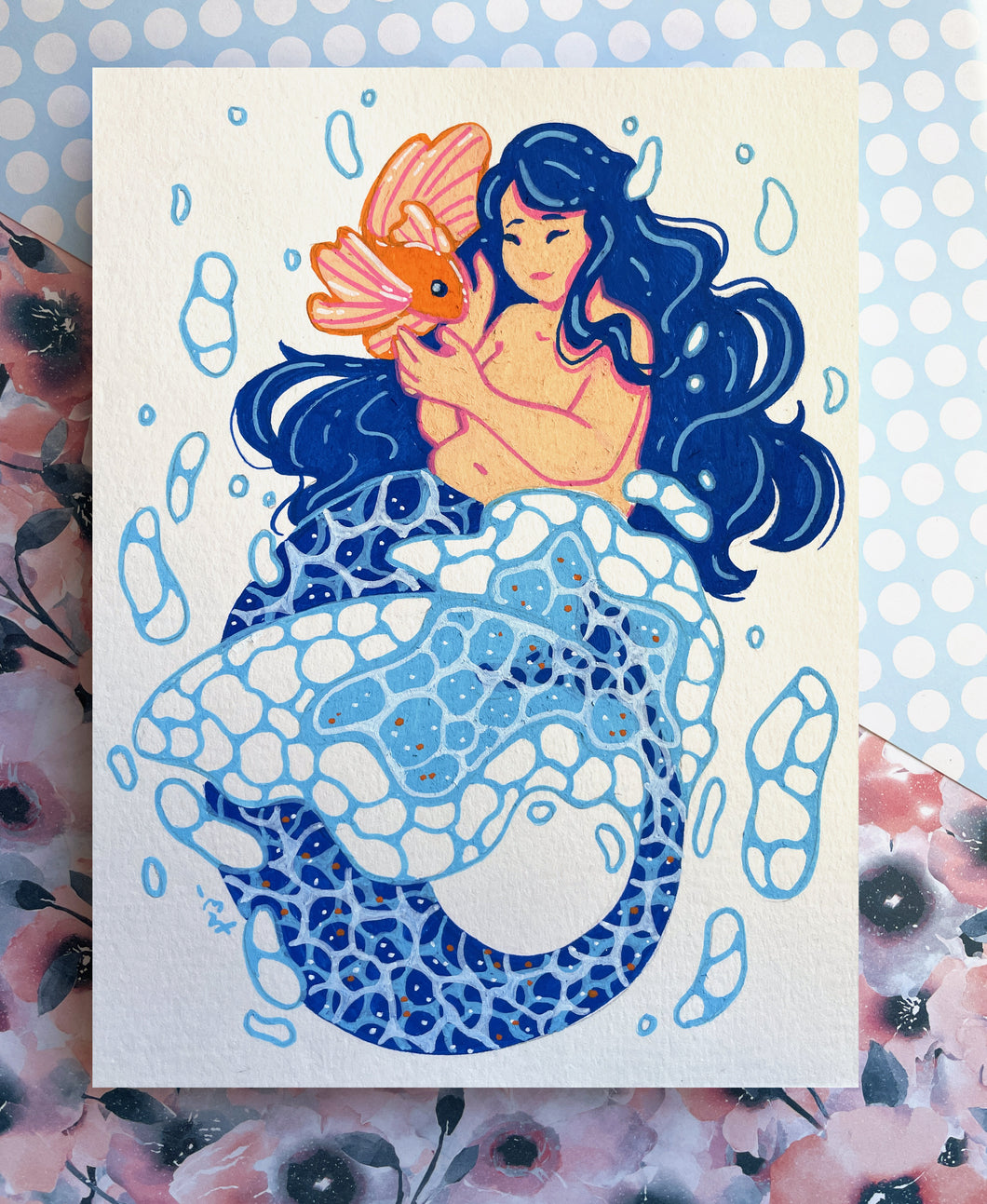 Seafoam | Original in Posca