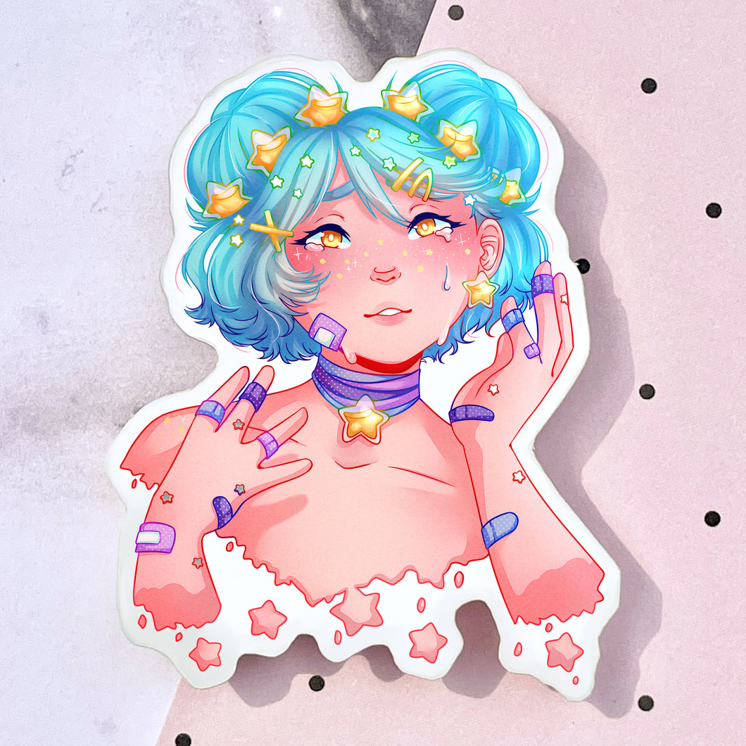 Star Decora Girl | Foil Sticker