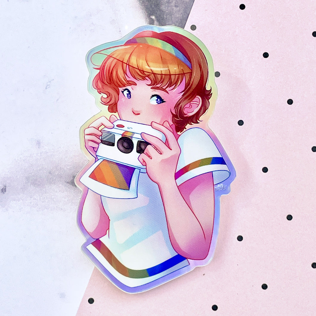 Summer Polaroids | Holo Sticker